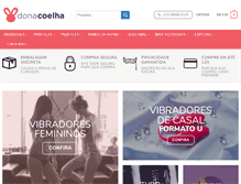 Tablet Screenshot of donacoelha.com